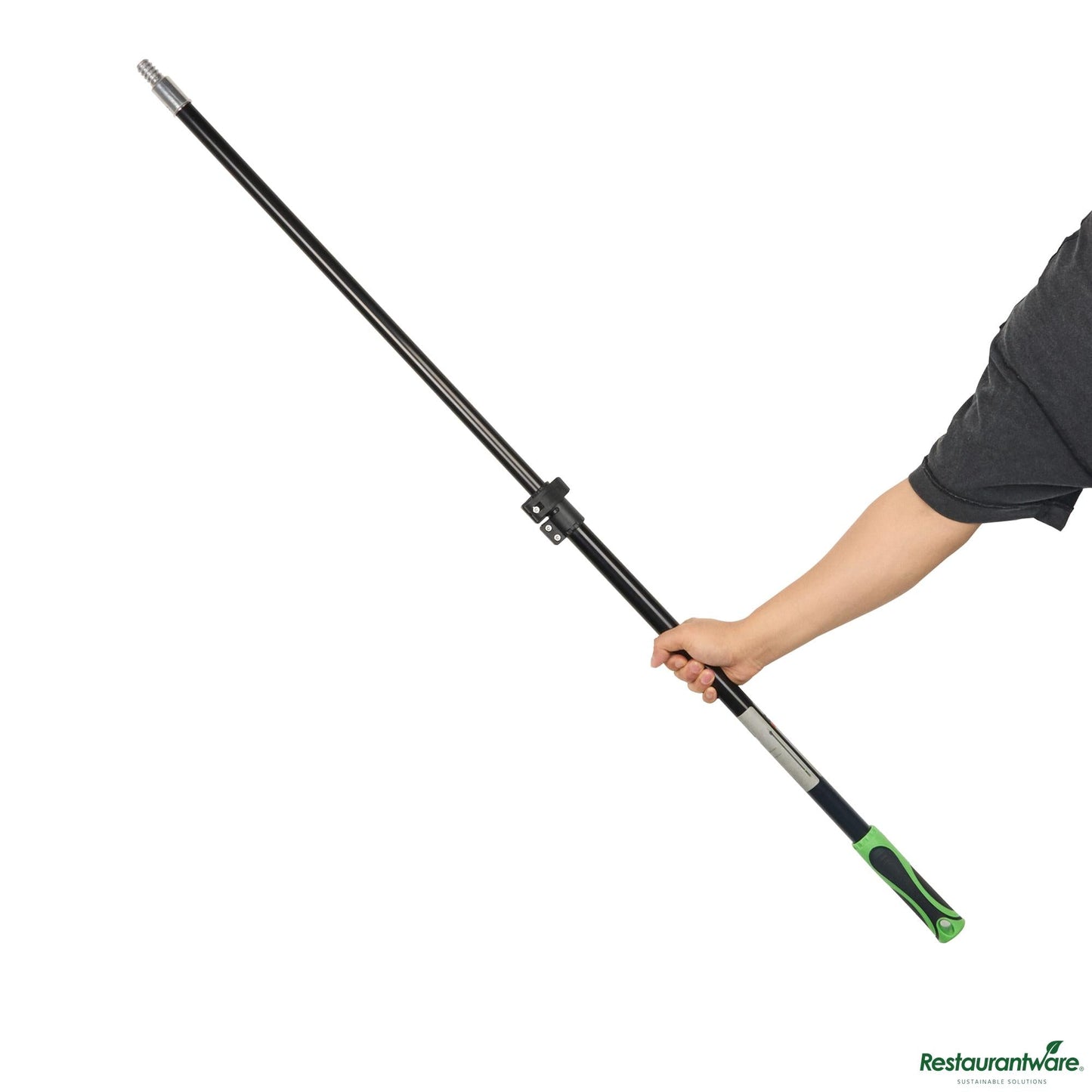 Wholesale Restaurantware Aluminum Extension Pole - 2 Ft - 4 Ft, Adjustable, Threaded - 29.5" X 2.2" X 1.4"- Bulk
