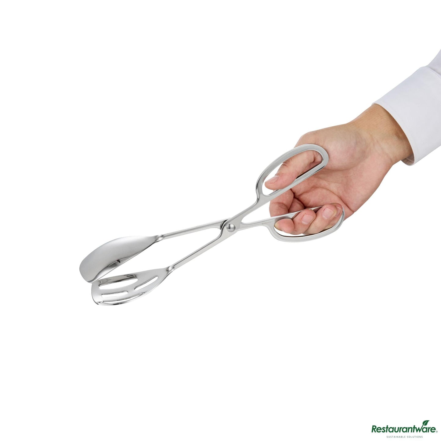 Wholesale Restaurantware Stainless Steel Scissor Tongs - 10.8"×5.3"×4.7"- Bulk