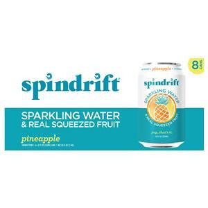 Wholesale Spindrift Water Sparkling Pineapple 12 Ounce Can- Bulk