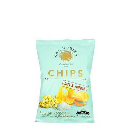 Wholesale Ibiza Salt&Sherry Vinegar Chips 45G- Bulk