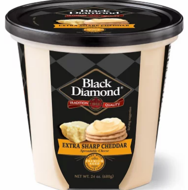 Wholesale Black Diamond Sharp Spread 8 oz Bottle- Bulk