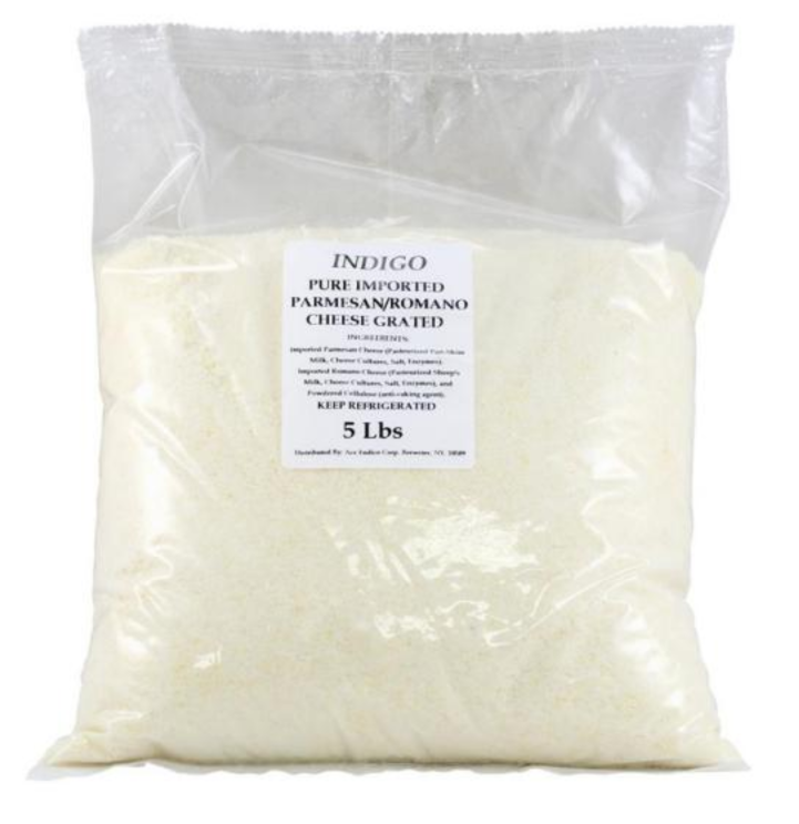 Wholesale Cheese Merchan Each Grated Parmesan Romano Cheese- Bulk