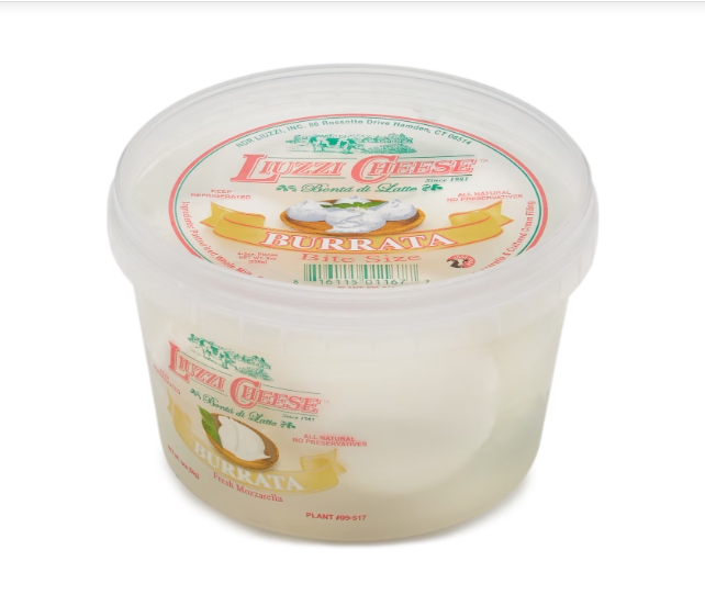 Wholesale Liuzzi Case Burrata Cheese 4Oz- Bulk