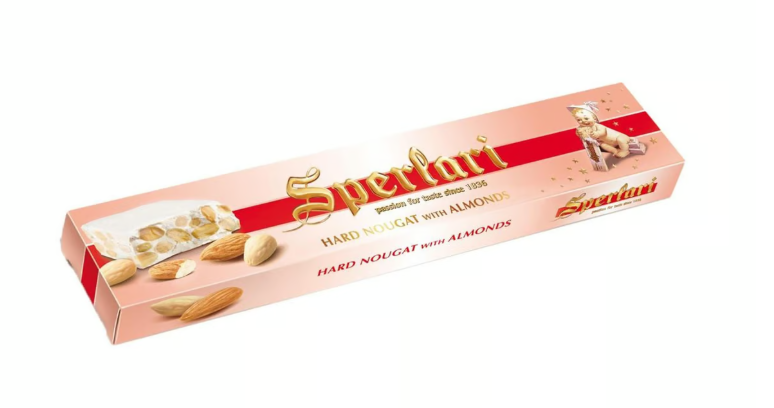 Wholesale Sperlari Case Hard Nougat Bar With Almonds- Bulk