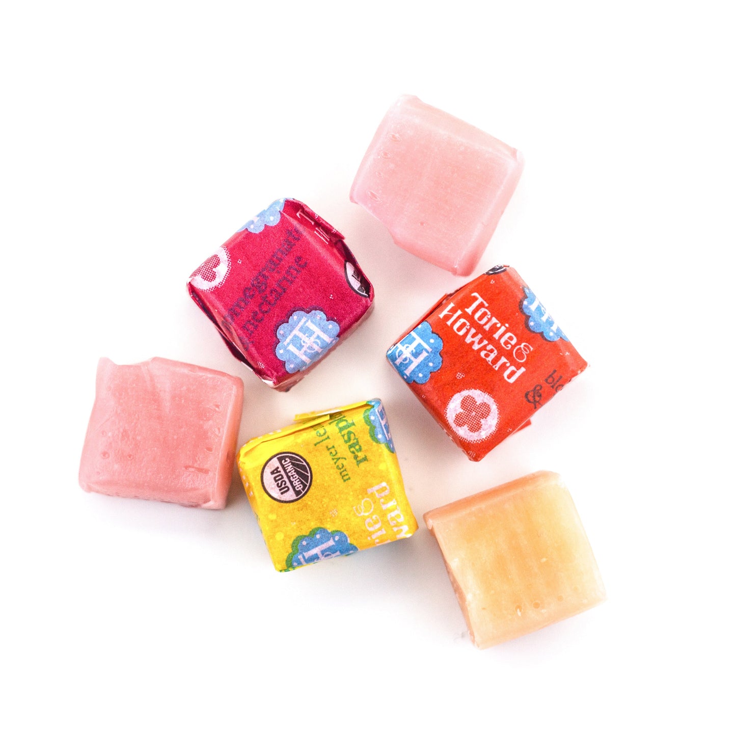 Wholesale Torie & Howard Organic Chewie Fruities® Valentine Candy Assorted Original & Sour Flavors 8.46oz- Bulk