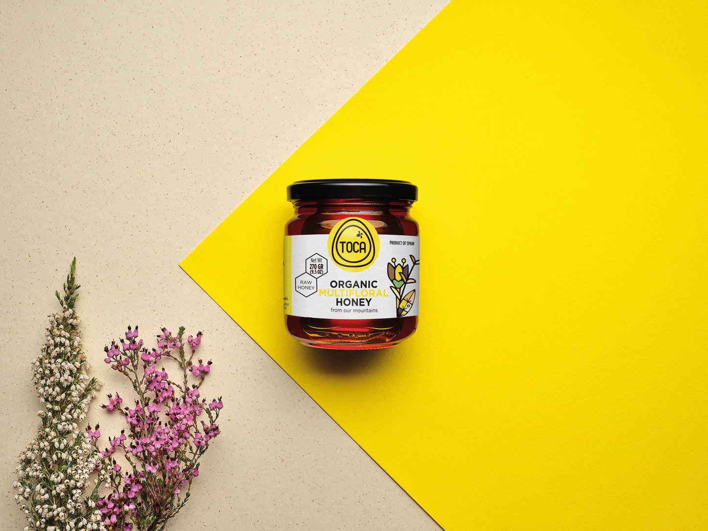 Wholesale Toca Organic Wildflower Honey . .- Bulk