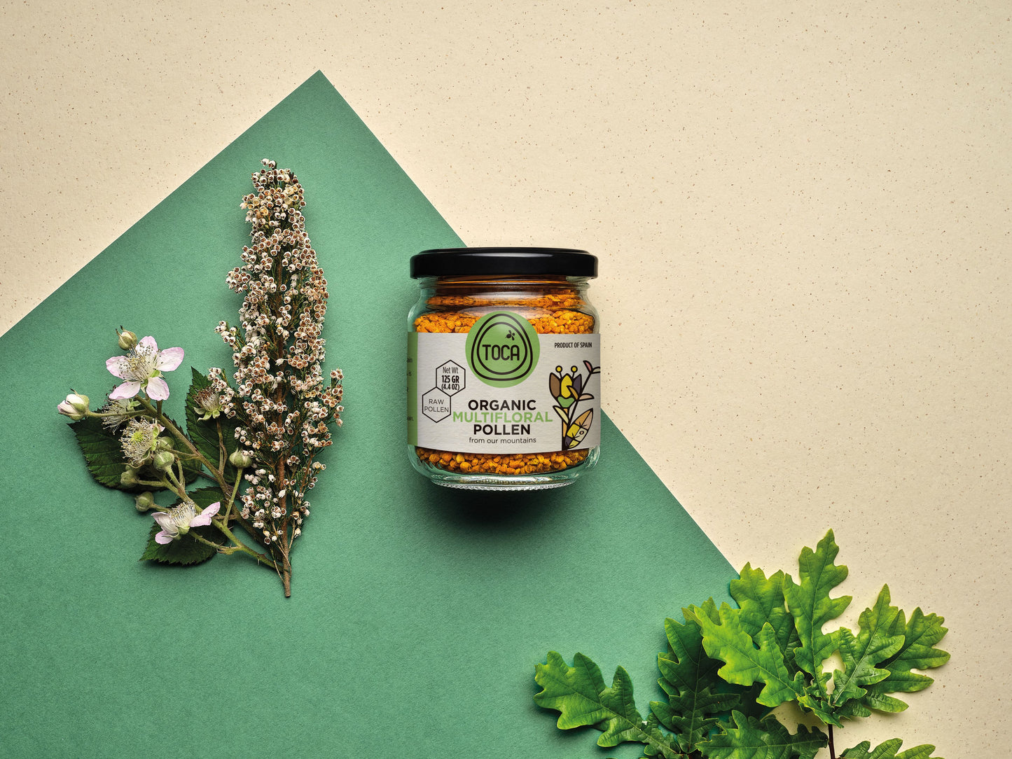 Wholesale Toca Organic Multifloral Pollen . .- Bulk