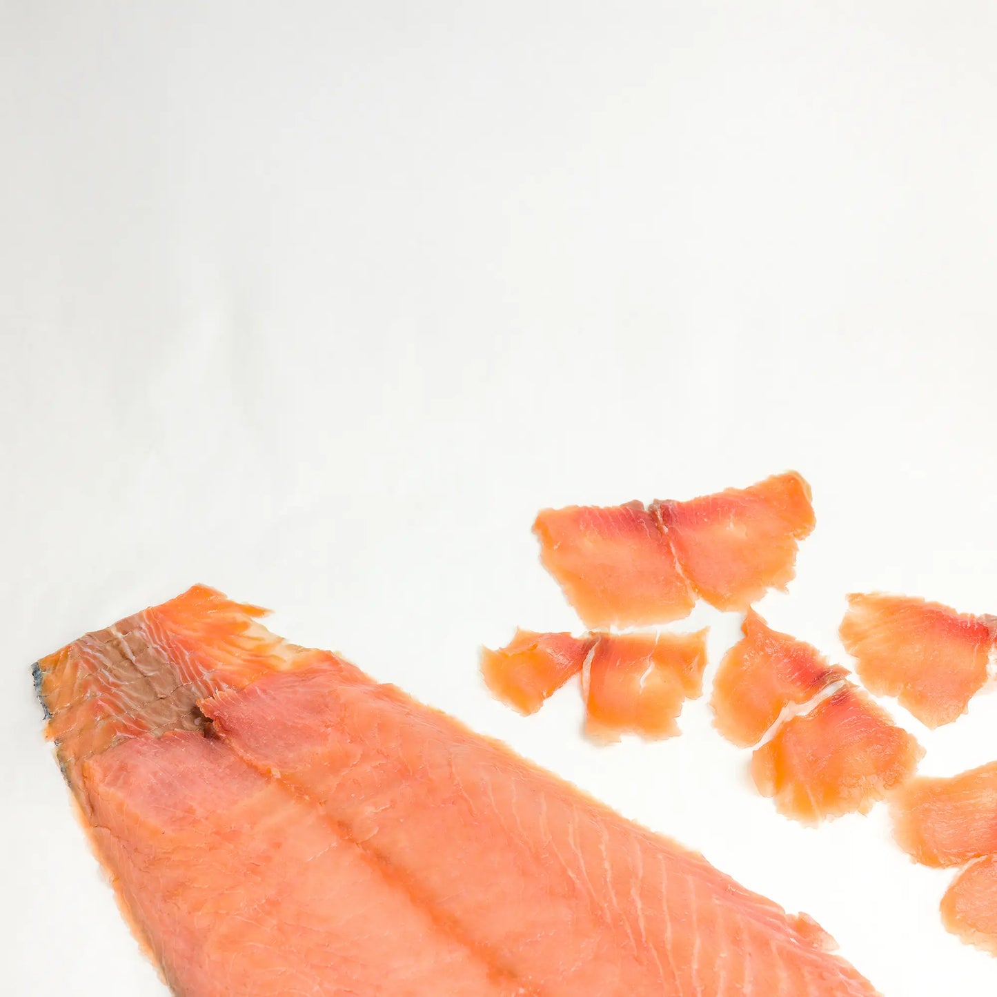 Wholesale 55 Degrees Smoked Salmon Silver Label Fresh Sliced- Bulk