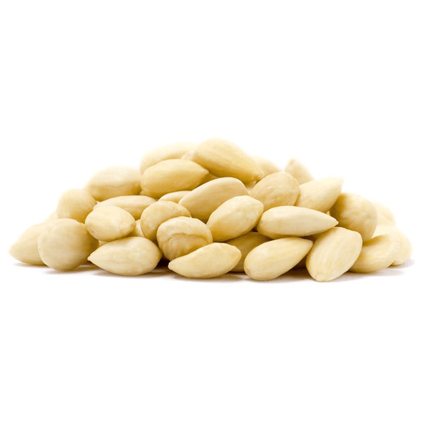 Wholesale Bazzini Nuts Whole Blanched Skin Off Unsalted Almonds 25lb- Bulk