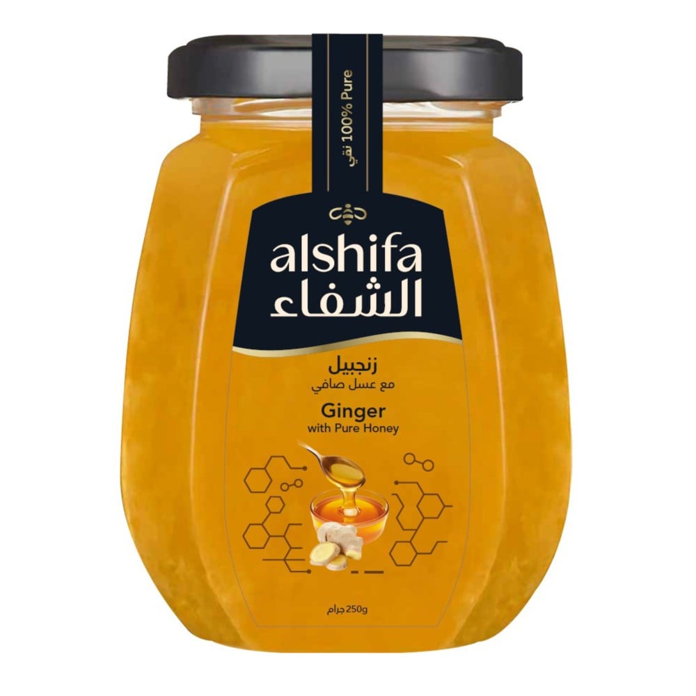 Wholesale Al Shifa Ginger Pure Honey 250g- Bulk