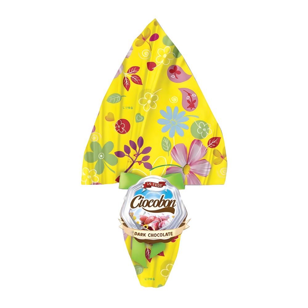 Wholesale La Fede Case Dark Chocolate Easter Egg- Bulk