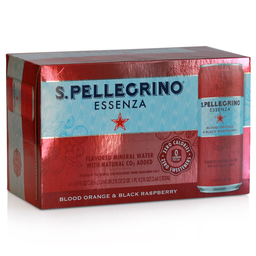 Wholesale Pellegrino Orange Raspberry Sparkling Water | 11.16 oz- Bulk