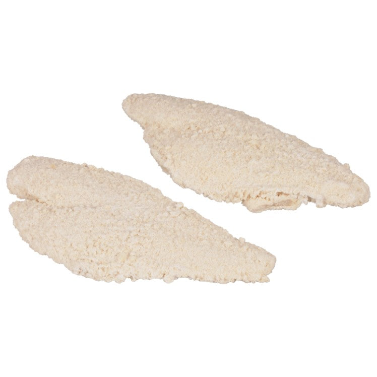 Wholesale Harbor Banks Flounder, Breaded 5 Oz Fillet Raw Frozen Bag Fish Msc Usa- Bulk