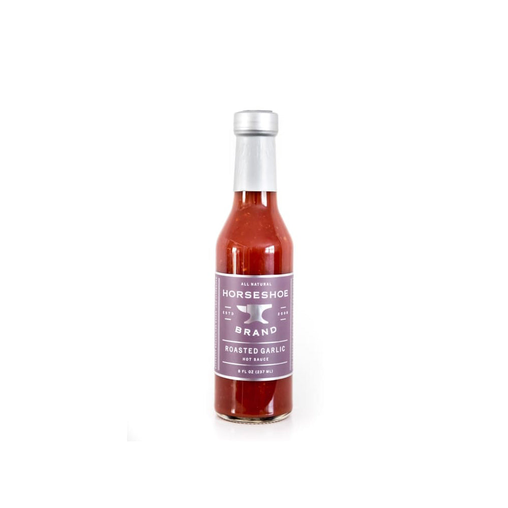 Wholesale Horseshoe Roasted Garlic Hot Sauce | 8 oz- Bulk