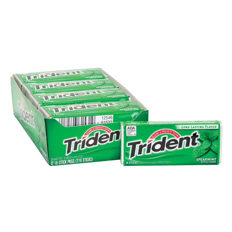 Wholesale Trident Spearmint Gum- Bulk