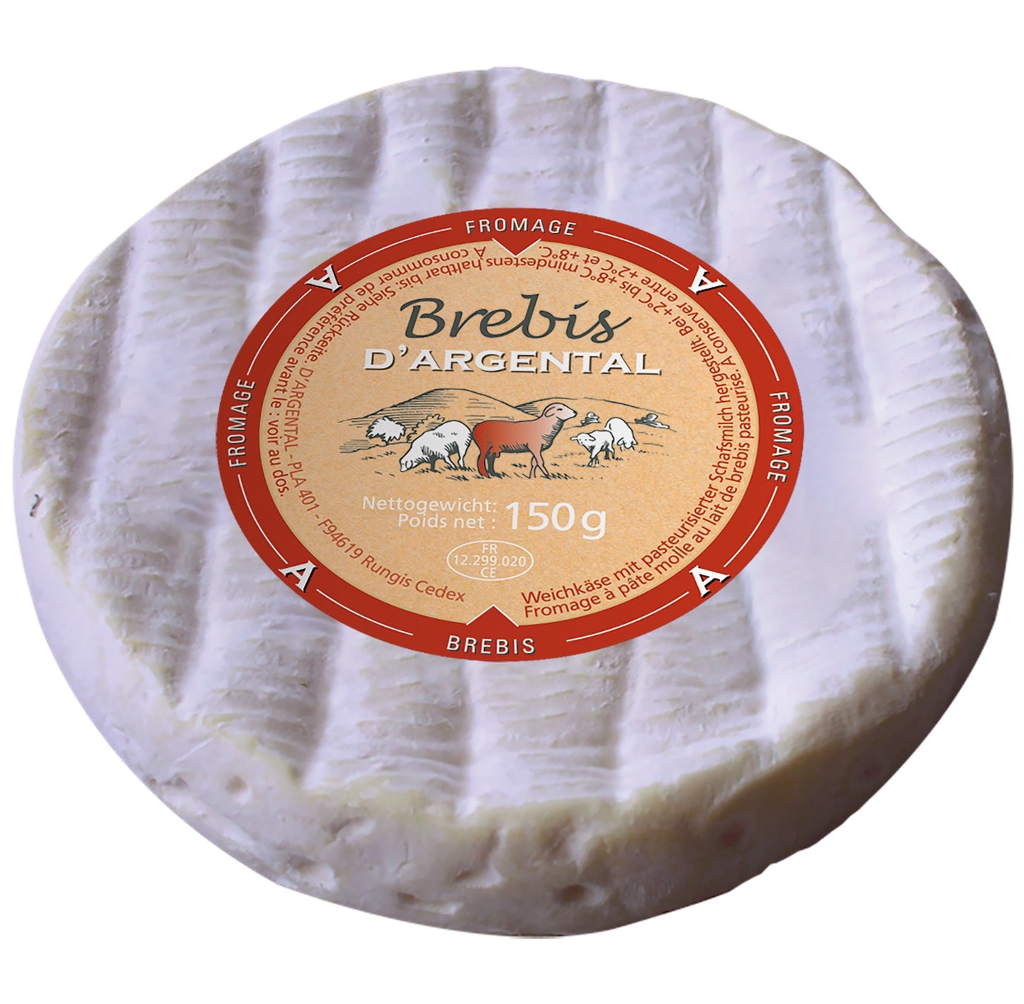 Wholesale Petit Brebirou Argental 125G- Bulk