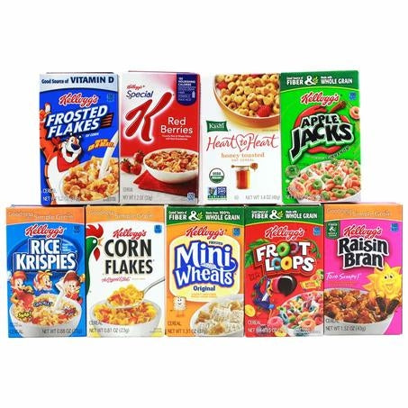 Wholesale Kellogg'S Case Assorted Cereal Single Serve- Bulk