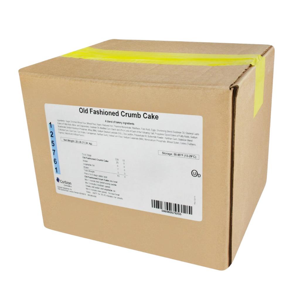 Wholesale Caravan Case Old Fashioned Crumb Cake Mix- Bulk