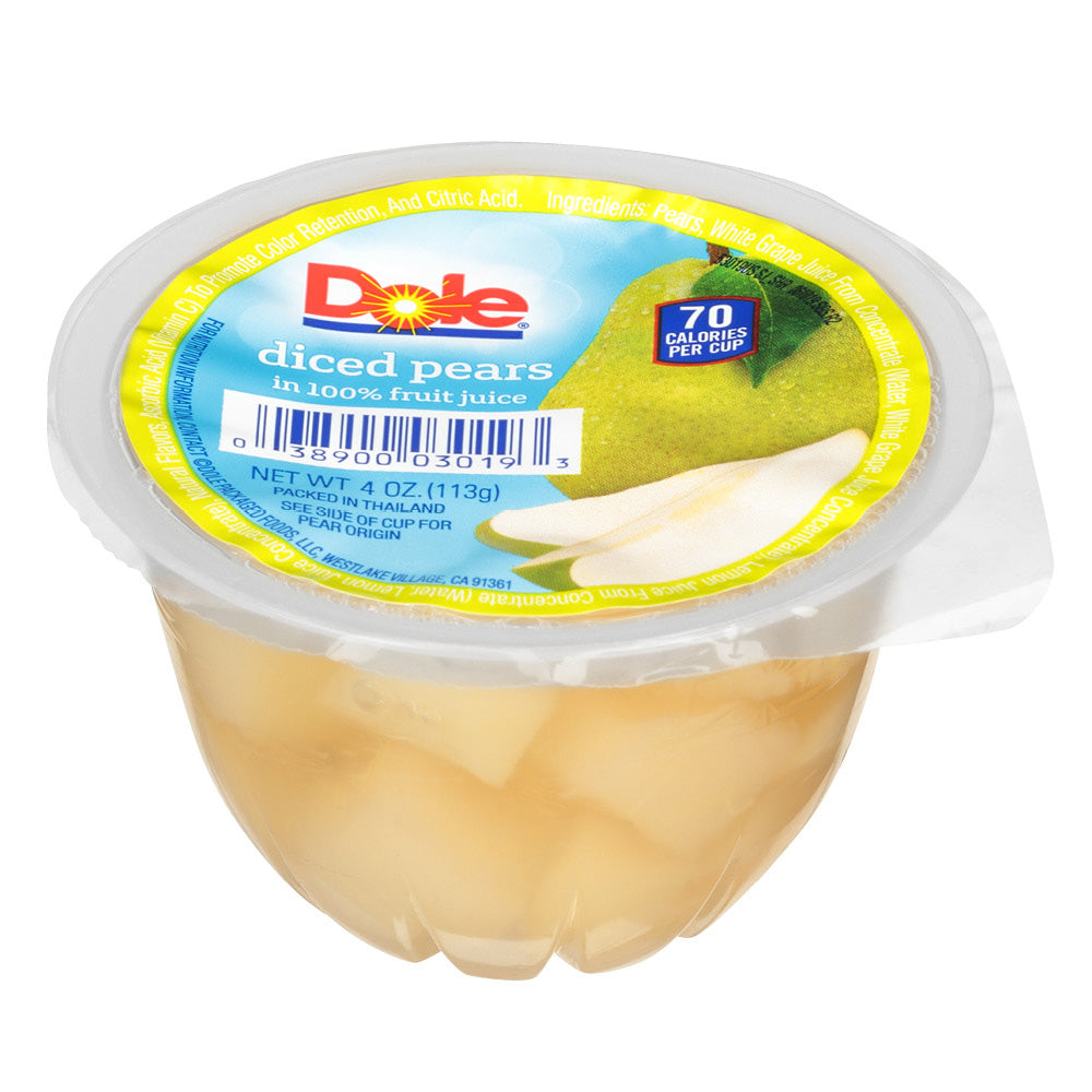Wholesale Dole Each Diced Pears In Juice- Bulk