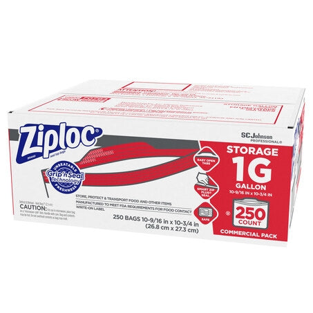 Wholesale Ziploc Case Resealable Gallon Bags- Bulk