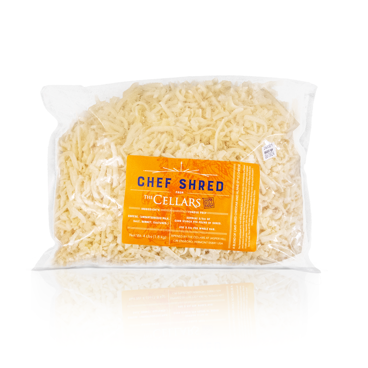 Wholesale Jasper Hill Chef Shreds 4#- Bulk