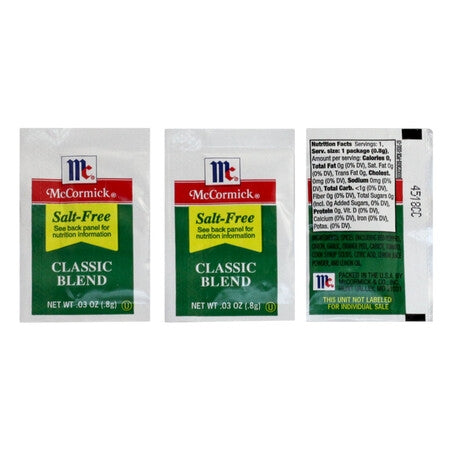 Wholesale Mccormick Case Salt Free Classic Seasoning Blend- Bulk