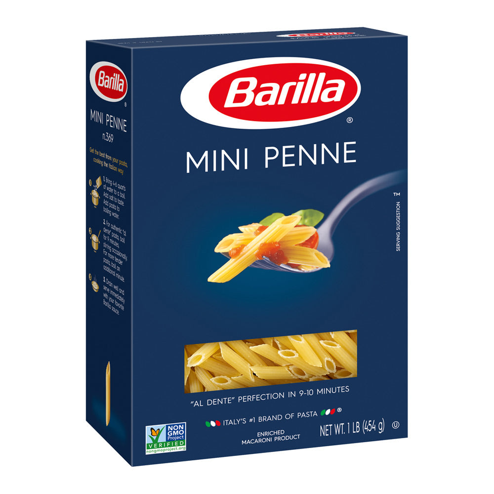 Wholesale Barilla Case * Mini Penne Pasta- Bulk