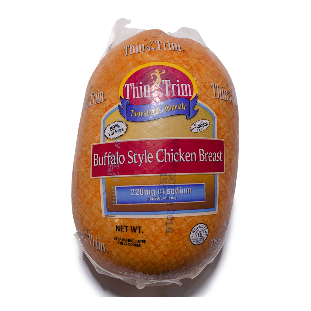 Wholesale Thin 'N Trim Case Whole Buffalo Chicken Breast- Bulk