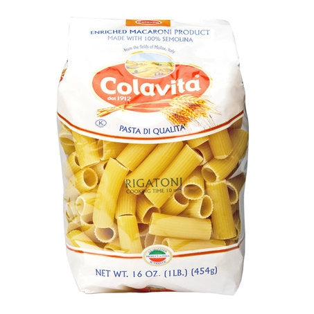 Wholesale Colavita Case Rigatoni- Bulk