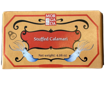 Wholesale Da Morgada Stuffed Calamari 115G- Bulk