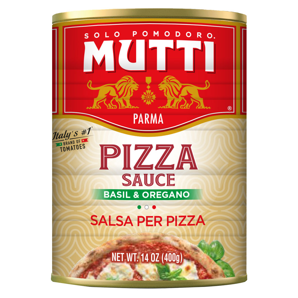 Wholesale Mutti Case Basil & Oregano Pizza Sauce- Bulk