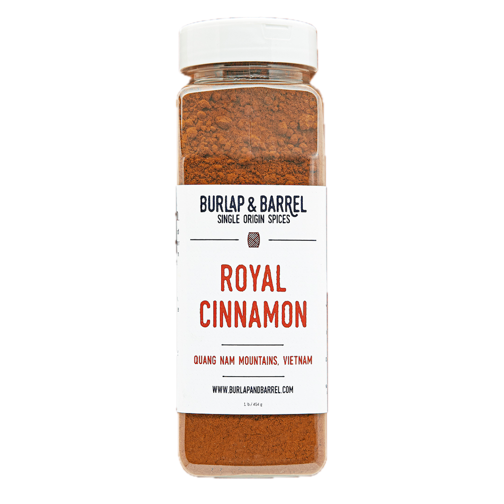 Wholesale Burlap & Barrel Ground Royal Cinnamon 16oz- Bulk