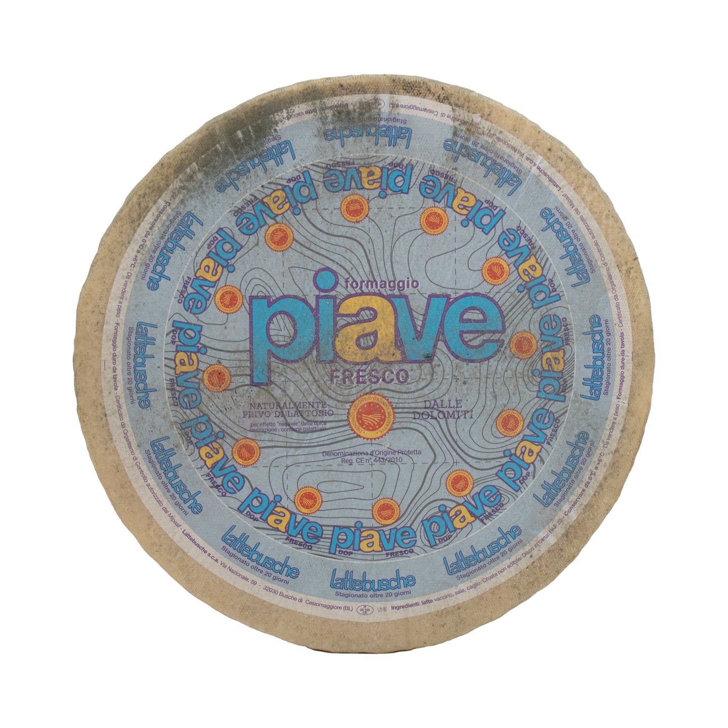 Wholesale Agriform 1-3 Mth Piave Cheese 13lb- Bulk