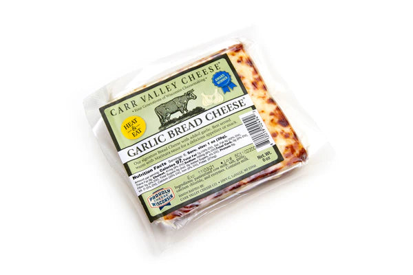 Wholesale Carr Valley E/W Garlic Bread Cheese- Bulk