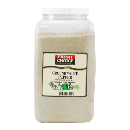 Wholesale Fresh Choice Each Ground White Pepper- Bulk