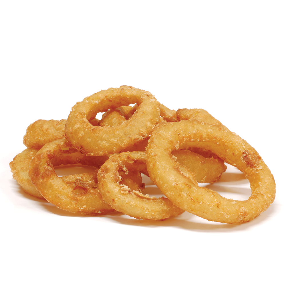 Wholesale Ae Appetizers Case 3/8 Inch Beer Battered Onion Rings- Bulk