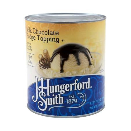 Wholesale J.H.S. Case Milk Chocolate Fudge Topping- Bulk