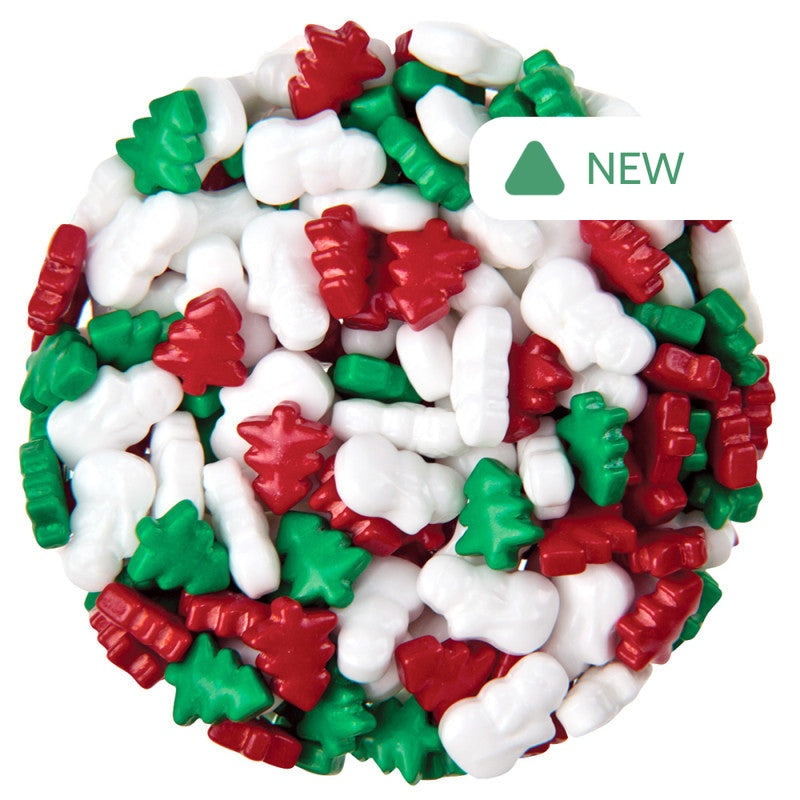 Wholesale Müttenberg Candy Pressed Candy Frosty'S Forest Christmas Mix- Bulk
