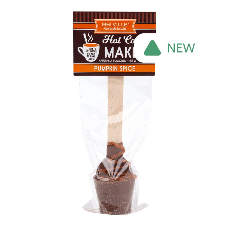 Wholesale Pumpkin Spice Hot Cocoa Spoons 1.2 Oz Pouch- Bulk