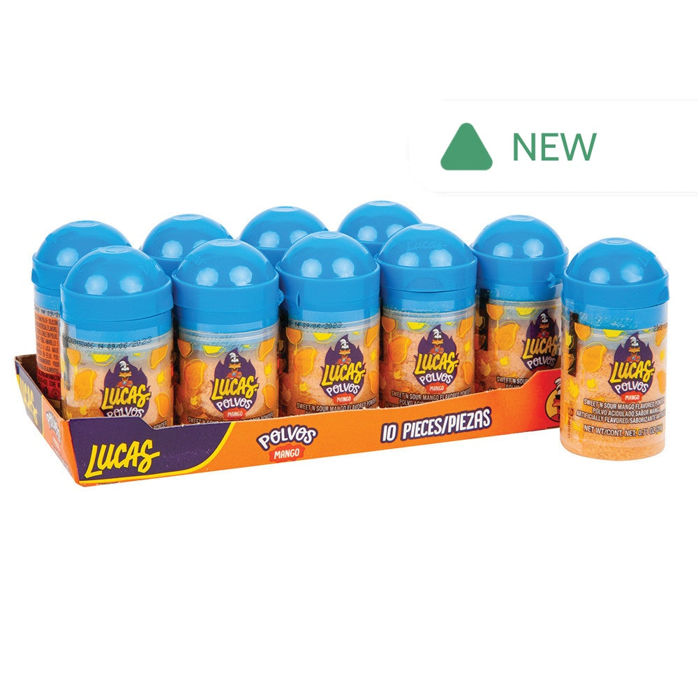 Wholesale Lucas Polvos Mango 0.71 Oz Tube- Bulk