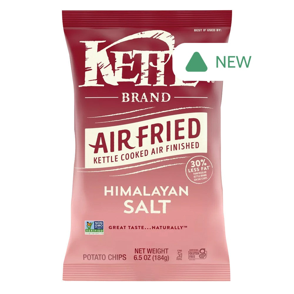 Wholesale Kettle Himalyan Salt Air Fried Chips 4.25 Oz Bag- Bulk