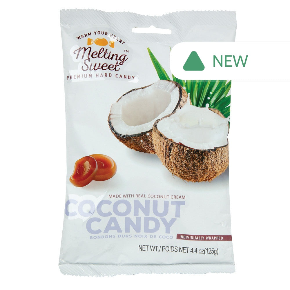 Wholesale Melting Sweet Hard Candy Coconut 4.4 Oz Bag- Bulk