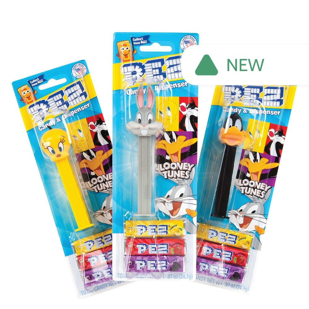 Wholesale Pez Looney Tunes 0.87 Oz Blister Pack- Bulk