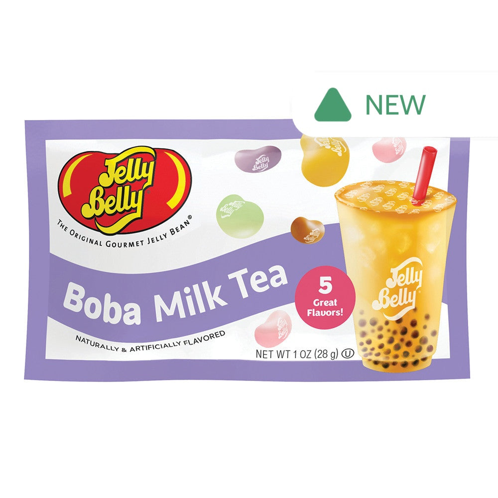 Wholesale Jelly Belly Boba Milk Tea Mix 1 Oz Bags- Bulk