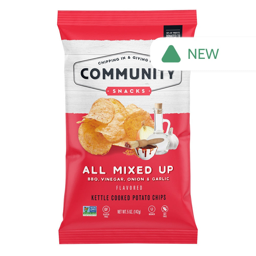 Wholesale Community Snacks All Mixed Up Chips 5 Oz Bag- Bulk