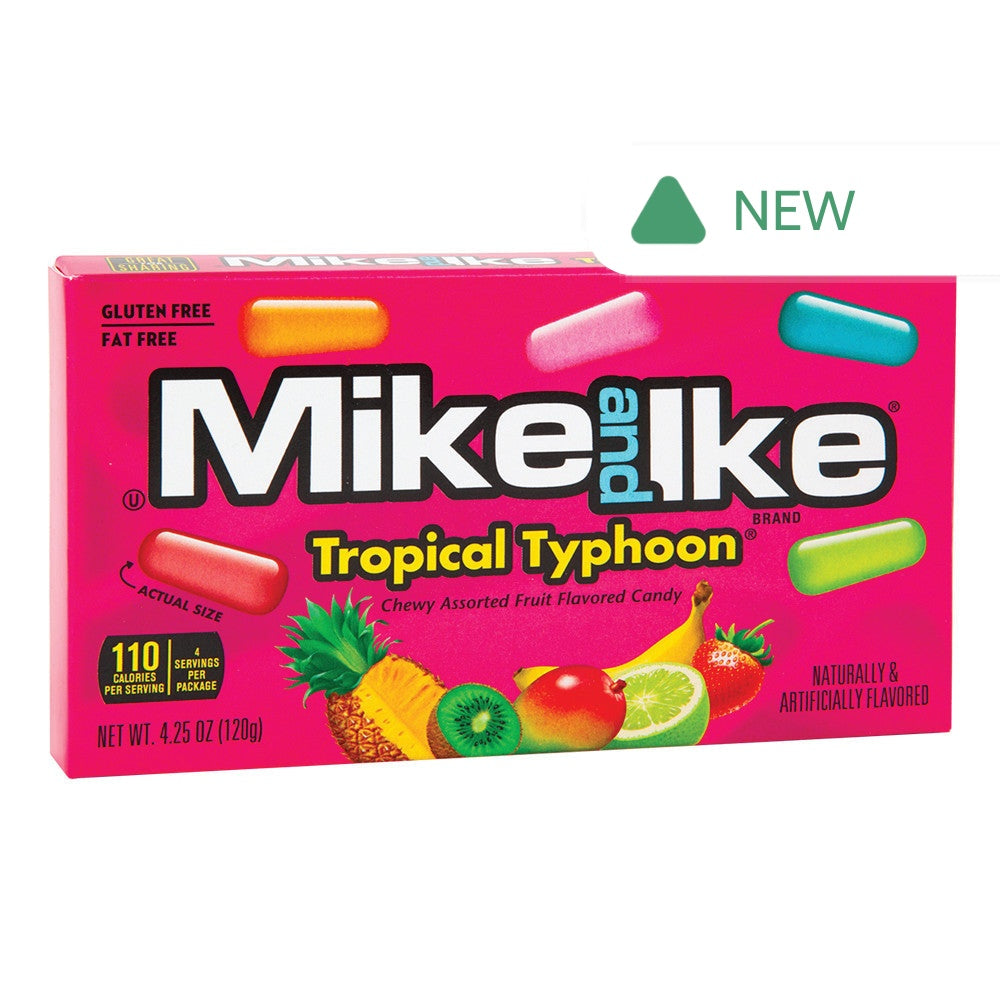 Wholesale Mike And Ike Tropical Typhoon 4.25 Oz Theater Box- Bulk