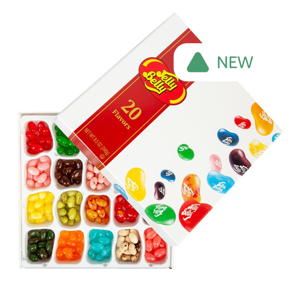 Wholesale Jelly Belly 20 Flavors 8.5 Oz Gift Box- Bulk
