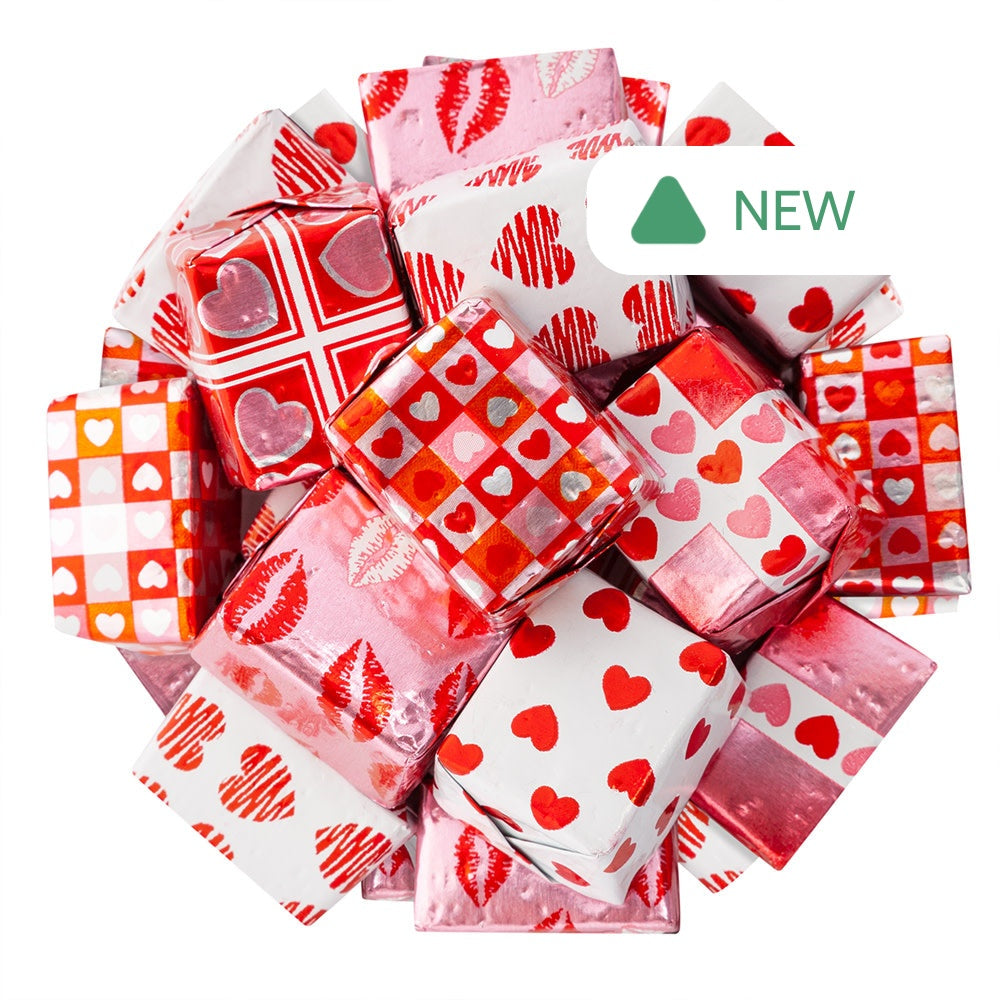 Wholesale Madelaine Milk Chocolate Foiled Valentine Presents- Bulk