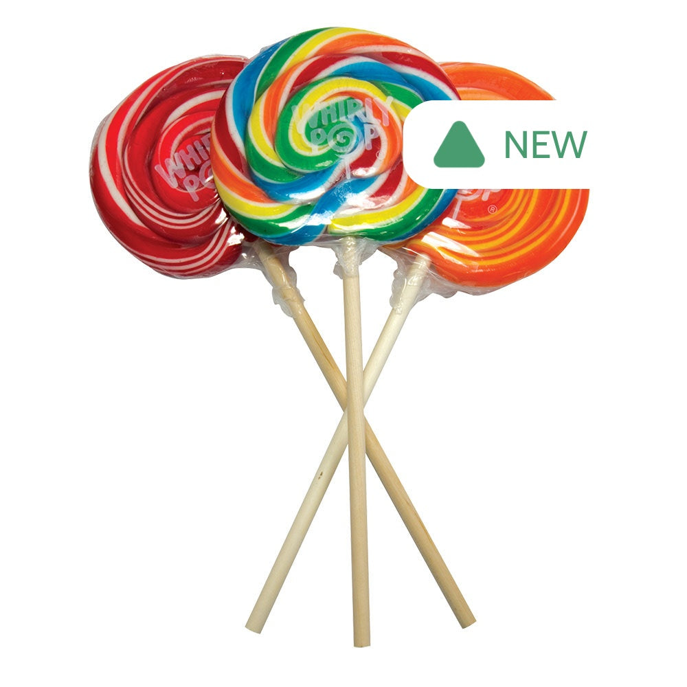 Wholesale Whirly Pop Assorted Colors 4 Inch 3 Oz- Bulk