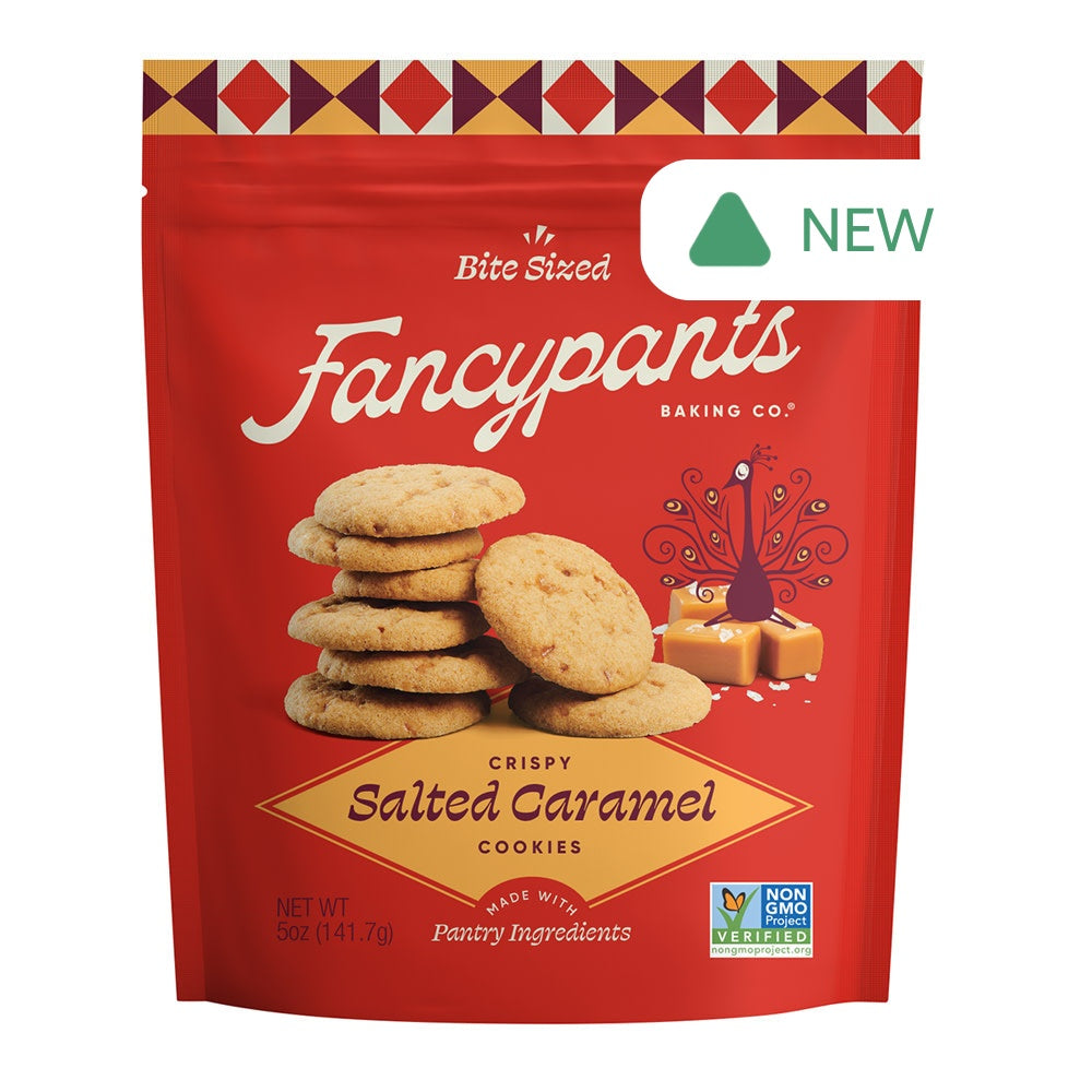 Wholesale Fancypants Salted Caramel Cookies 5 Oz Pouch- Bulk